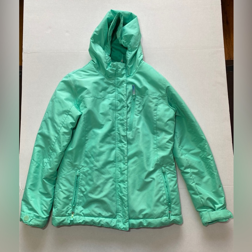 Champion Mint Green Kids XL Puffer Jacket